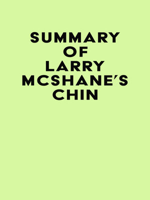 cover image of Summary of Larry McShane's Chin
